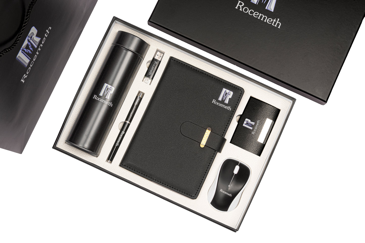 Executive-Class Office Gift Set – Model TPT14-6 A premium collection designed for professionals, this elegant gift set offers the perfect balance of functionality and sophistication for the modern business environment.