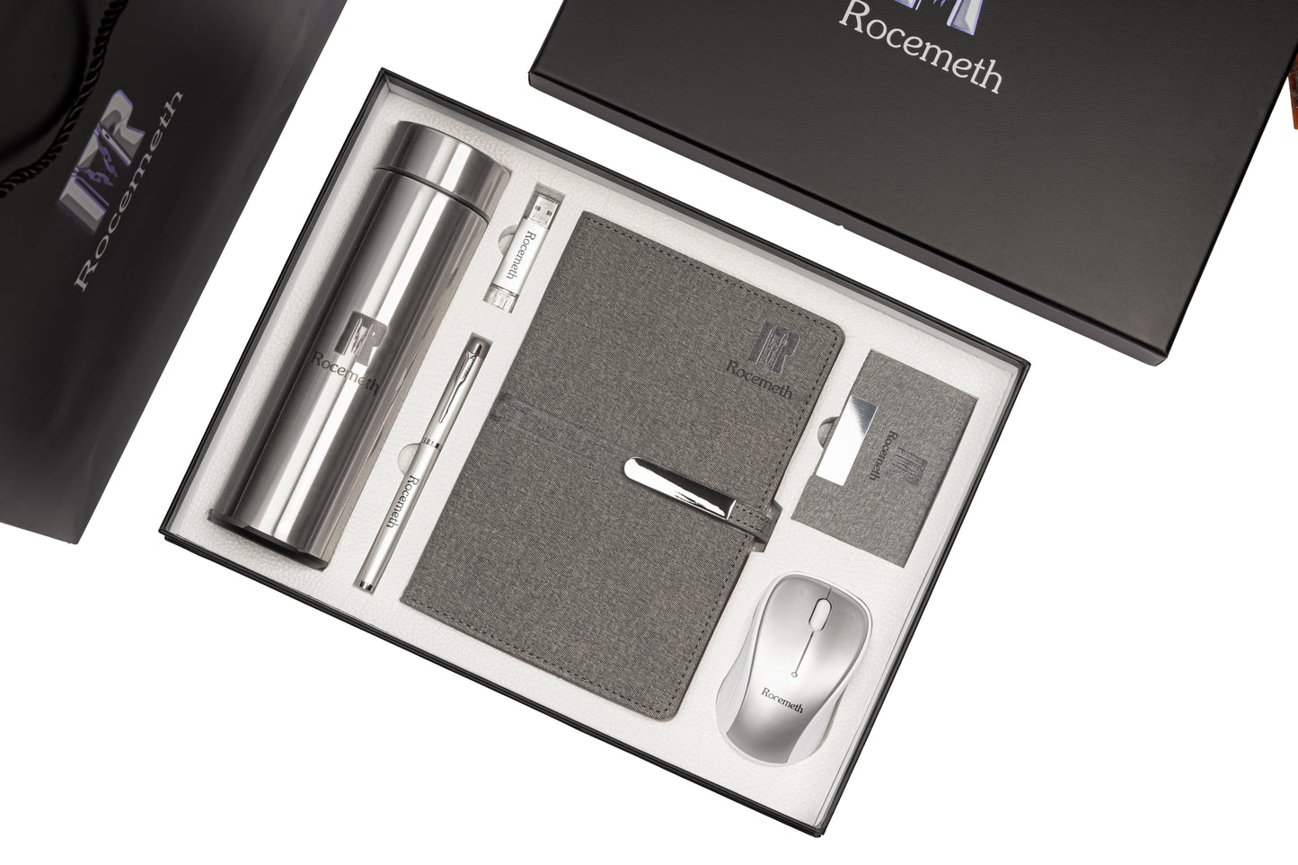 Executive-Class Office Gift Set – Model TPT14-6 A premium collection designed for professionals, this elegant gift set offers the perfect balance of functionality and sophistication for the modern business environment.