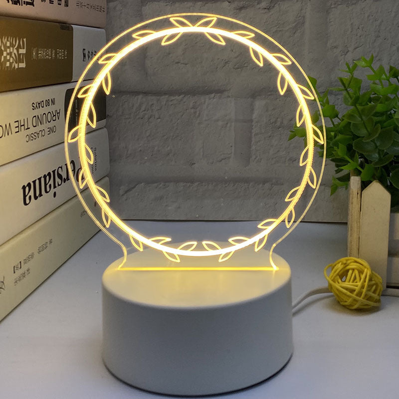 Creative LED Note Lamp – USB Night Light with Marker | Fun Gift & Room Decor for Kids or Girlfriend