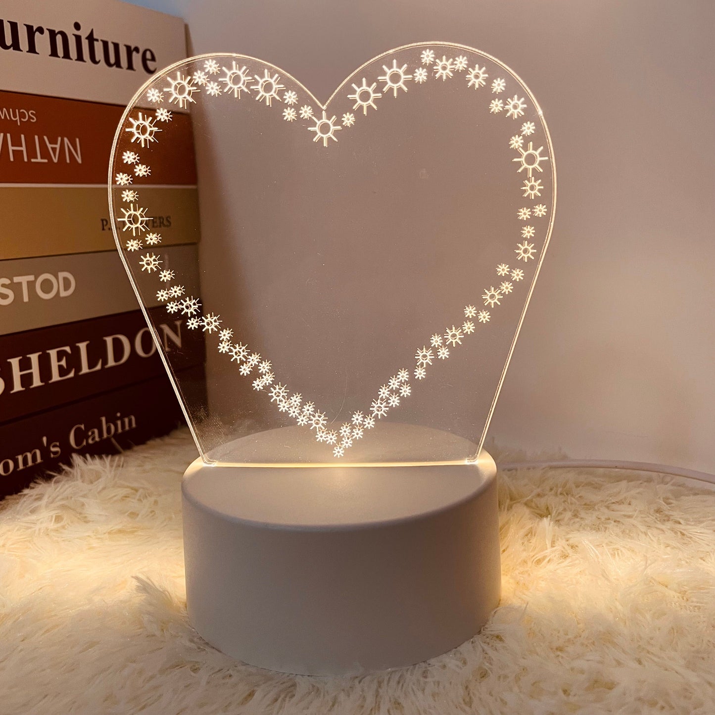 Creative LED Note Lamp – USB Night Light with Marker | Fun Gift & Room Decor for Kids or Girlfriend