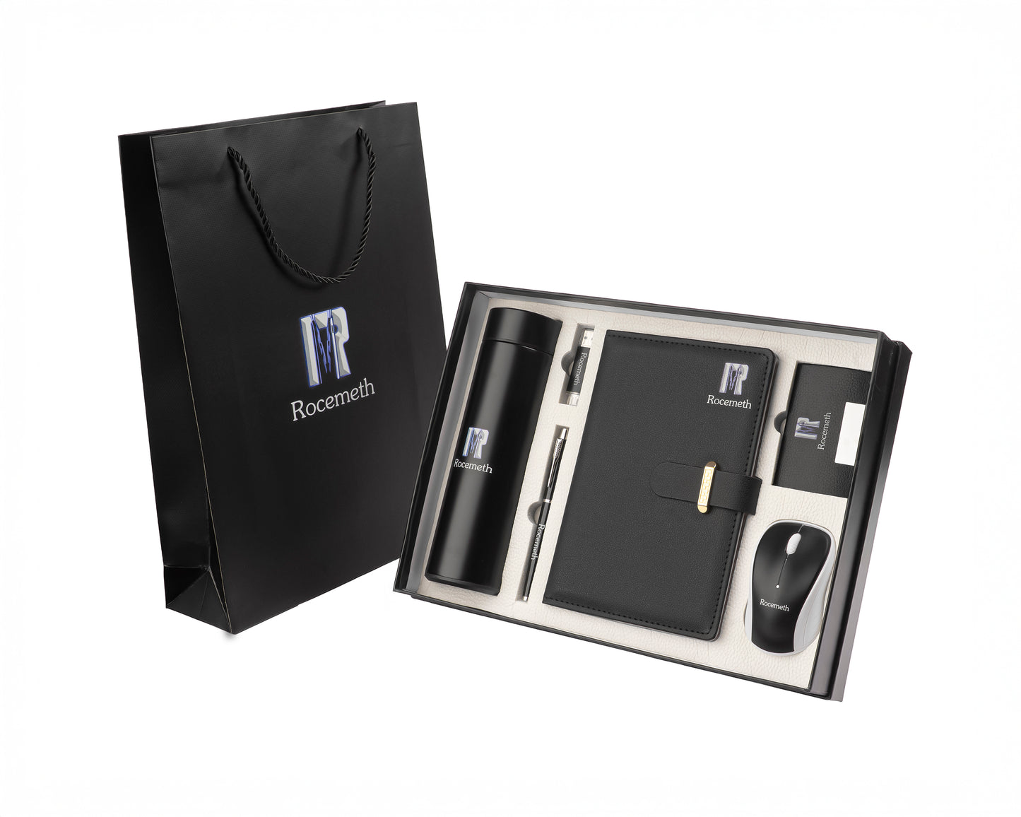 Executive-Class Office Gift Set – Model TPT14-6 A premium collection designed for professionals, this elegant gift set offers the perfect balance of functionality and sophistication for the modern business environment.